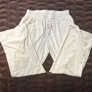 PINK Victoria's Secret White Lounge Pants